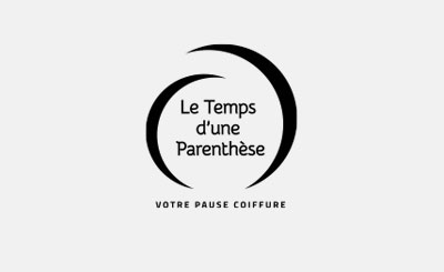 Création du logo et de la base line Le Temps d'une parenthèse par Westango.