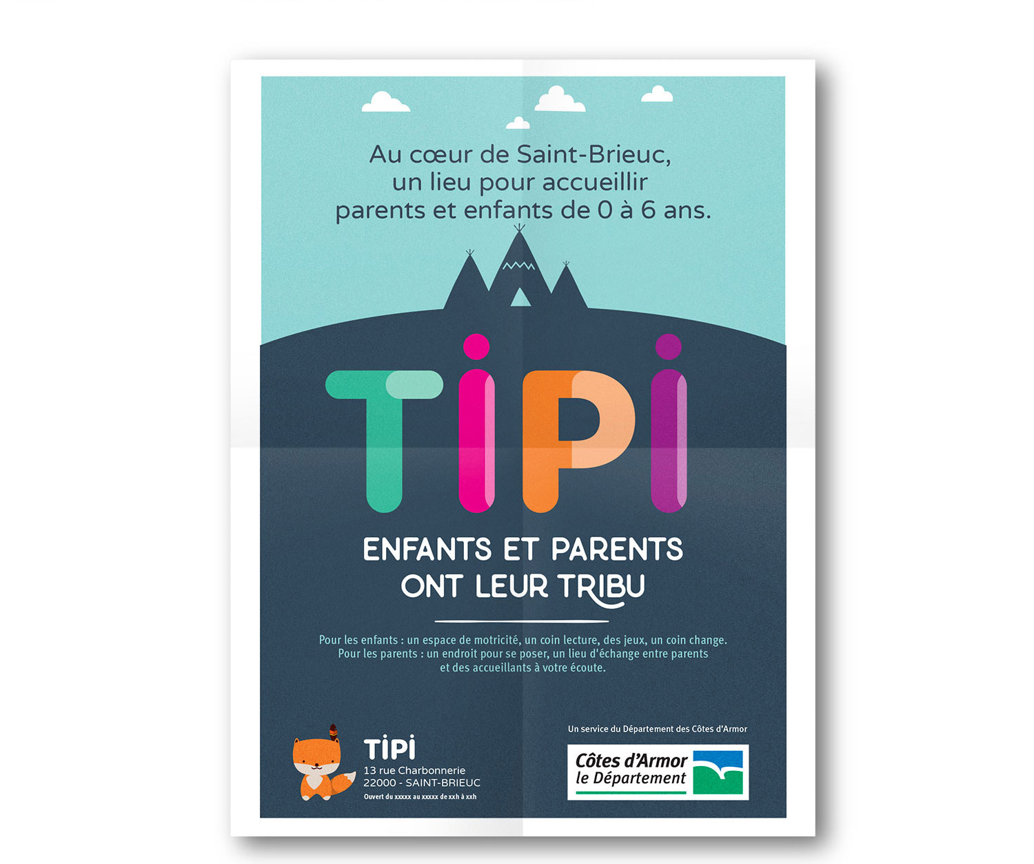 Réalisation des supports de communication de TIPI par l'agence Westango