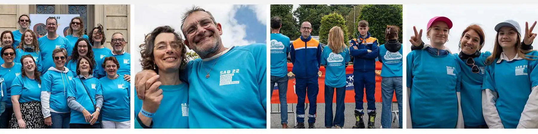 Les bénévoles de La Douce Echappée, un événement imaginé par Westango