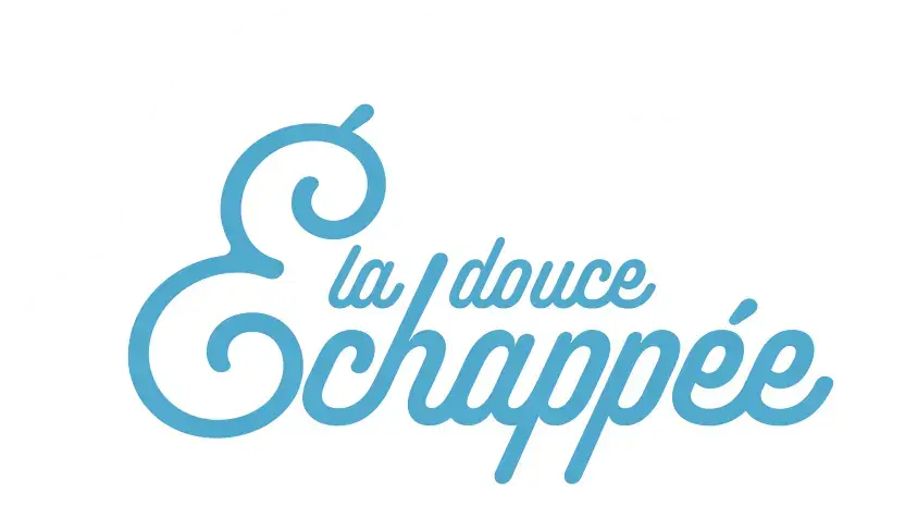 Logo La Douce Échappée, une identité graphique toute en rondeur pour un événement imaginé par Westango